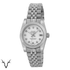 ساعت رولکس دیت جاست زنانه سیلور Rolex Datejust