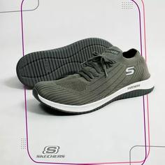 کفش اسپرت زنانه طوسی تیره Skechers 