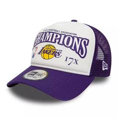 کلاه اسپرت مردانه نیو ارا مدل New Era NBA Los Angeles Lakers League Champions A-Frame Trucker cap NW60298653-500