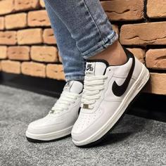 کتونی نایک ایرفورس مردانه nike air force رنگ سفید کد 6222