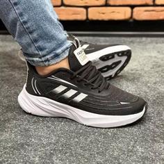 کتونی مردانه اسپرت مدل آدیداس adidas رنگ مشکی زیره سفید کد 6412