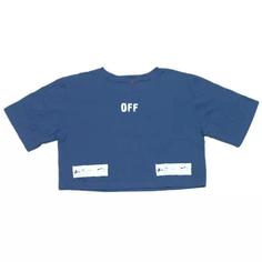 نیم تنه زنانه آبی سفید آف وایت off white