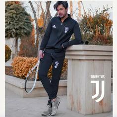 ست سویتشرت شلوار Adidas مدل Juventus (مشکی)