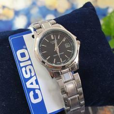 ساعت مچی زنانه کاسیو صفحه مشکی CASIO