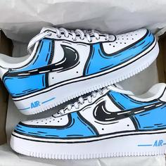 کفش اسپرت کاستوم کتونی فانتزی نایک air force 1 nike زنانه و مردانه سایز 36 تا 44