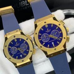 ساعت ست زنانه و مردانه هابلوت درجه یک با گارانتی یکساله موتور و موتور اصلی Hublot 