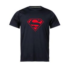 تی شرت آستین کوتاه مردانه مدل Superman کد 0750 رنگ مشکی