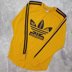 تیشرت مردانه آستین بلند یقه گرد adidas یقه و سرآستین کش در 3 سایز و 6 رنگ