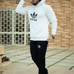 سویشرت شلوار مردانه Adidas مدل Nelvi (سفید) s