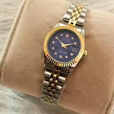 ساعت مچی زنانه بند استیل شیشه تلسکوپی رولکس دیت جاست ROLEX DATEJUST