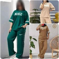 بلوز و شلوار NIKE جنس پنبه لاکرا فری36تا44