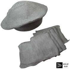 شال و کلاه بافت مدل shk129 Textured scarf and hat shk129