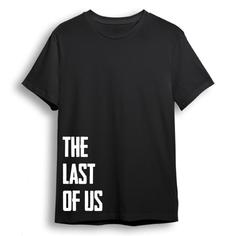 تی شرت آستین کوتاه مردانه مدل The last of us کد KV88 رنگ مشکی