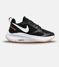 کفش کتانی زنانه و مردانه مشکی نارنجی Nike guide 10 مدل 4057