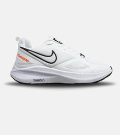 کفش کتانی مردانه و زنانه سفید مشکی نارنجی Nike guide 10 مدل 5459