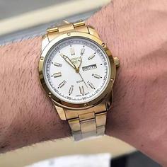 ساعت مچی مردانه دو تقویم سیکو 5 موتور ژاپن SEIKO 5