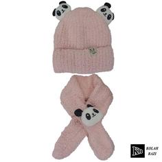 شال و کلاه بافت مدل skc11 Textured scarf and hat skc11