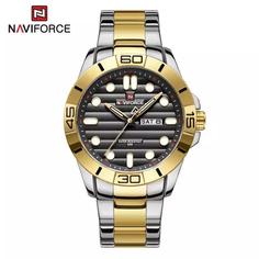 ساعت مچی مردانه نیوی فورس Naviforce NF 9198 G/B