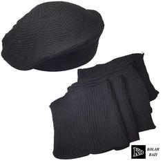 شال و کلاه بافت مدل shk133 Textured scarf and hat shk133