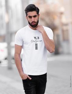 تیشرت یقه گرد مردانه Y-3 مدل 36543