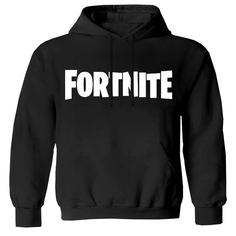 هودی دخترانه مدل W23 FORTNITE رنگ مشکی