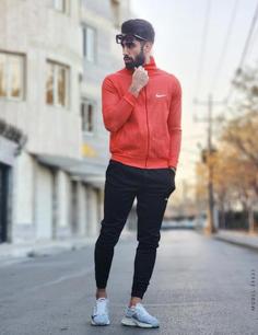 ست سویشرت و شلوار مردانه Nike مدل 34637