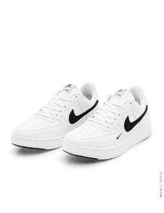 کفش اسپرت چرم مردانه بنددار Nike مدل 33452