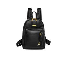 کوله پشتی نایکی جردن مشکی طلایی Nike Jordan Backpack Black Gold 1611