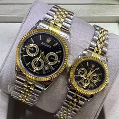 ساعت مچی زنانه مردانه رولکس طرح کرنو Rolex Date just