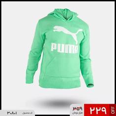 هودی بافت مردانه کلاه دار Puma 