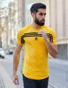 تیشرت یقه گرد مردانه Adidas مدل 35810