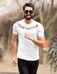 تیشرت مردانه یقه گرد Louis Vuitton مدل 36315