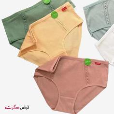 شورت فاق بلند سایز بزرگ زنانه ls3676