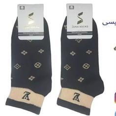 جوراب مچی کش انگلیسی زنانه کد W13-73پک (12 جفتی )