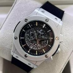 ساعت مچی مردانه هابلوت تقویم نمایان طرح کرنو موتور   شرکتی HUBLOT