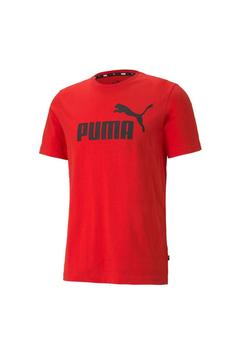 تیشرت مردانه پوما اورجینال قرمز Puma ESS LOGO TEE