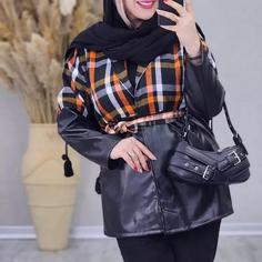 کت پشمی چرم زنانه دخترانه