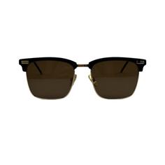 عینک آفتابی تام براون مدل TB-711-A-BLK-GLD-52