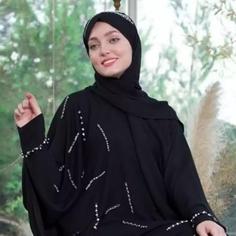 عبا جواهردوزی زنانه مجلسی جواهر دوزی شده سنگ دوزی فاخر و مجلل  نیل آی گالری