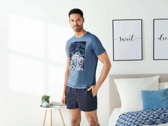 ست تیشرت و شلوارک مردانه برند لیورجی کد ۳۵۸۲۰۰۲ Mens t shirt and shorts