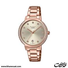 ساعت مچی زنانه کاسیو مدل SHE-4056PG-4AUDF