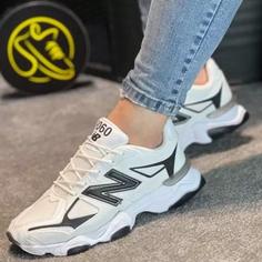 کفش کتونی اسپرت نیوبالانس (New Balance) مدل 9060 SA رنگ سفید مشکی