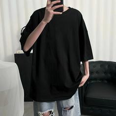 T-shirt تی شرت آستین کوتاه مشکی ساده فول لش