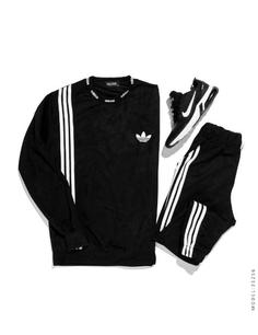 ست بلوز و شلوار مردانه Adidas مدل 35256