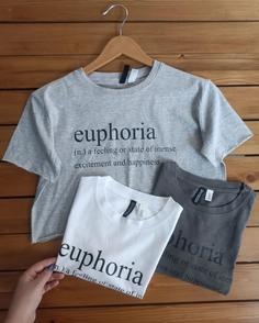 تیشرت کراپ euphoria