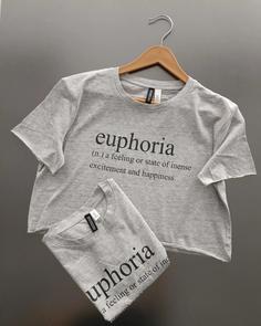 تیشرت کراپ euphoria