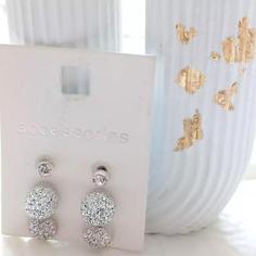 گوشواره پکی توپی میخی برند اروپایی accessories 