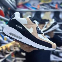 کتونی نایک ایر مکس 90 سفید کرم جدید و ترند air max 