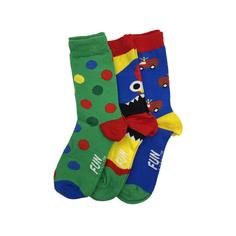 جوراب بچه گانه دخترانه (پک 3 عددی) برند Fun socks کد k2134