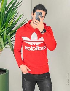 هودی بافت مردانه کلاه دار Adidas مدل 30798